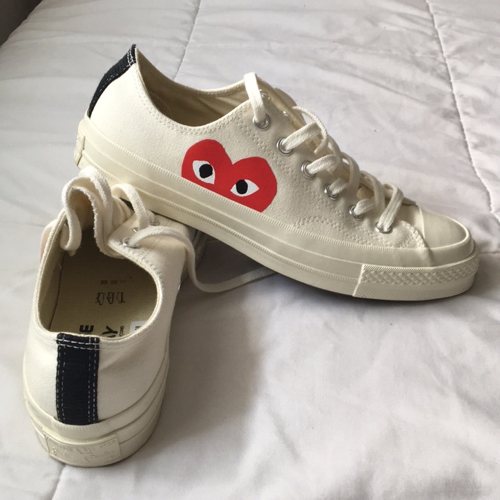 Brand new comme des garcons converse